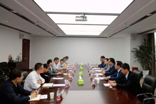 中信环境投资集团与湖北省长江产业投资集团召开座谈会